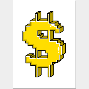 DOLLAR MONEY USD Posters and Art